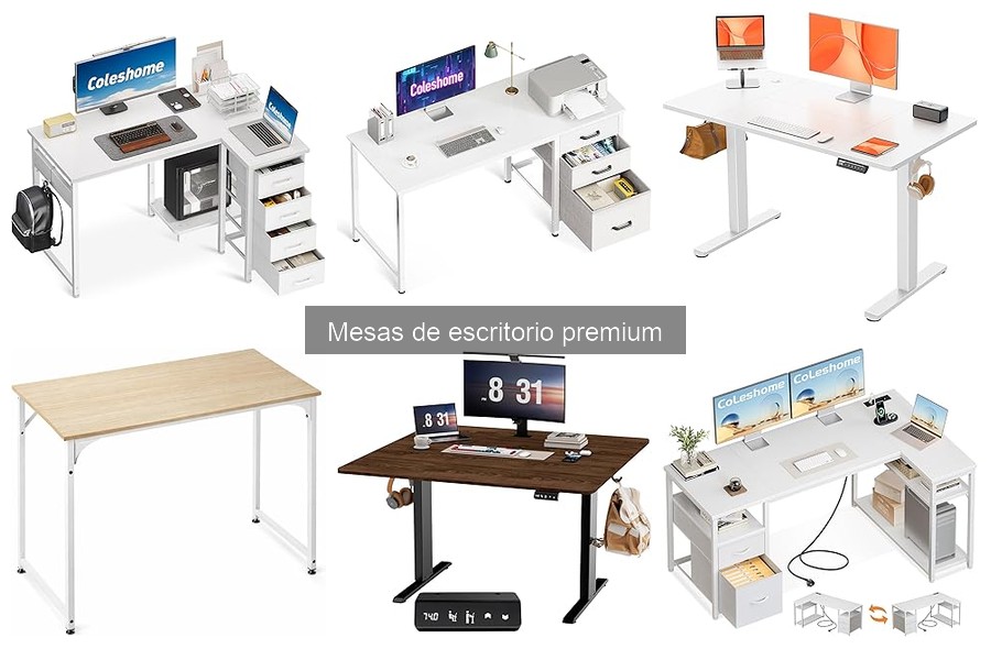 Opiniones de mesas de escritorio premium: experiencias de usuarios