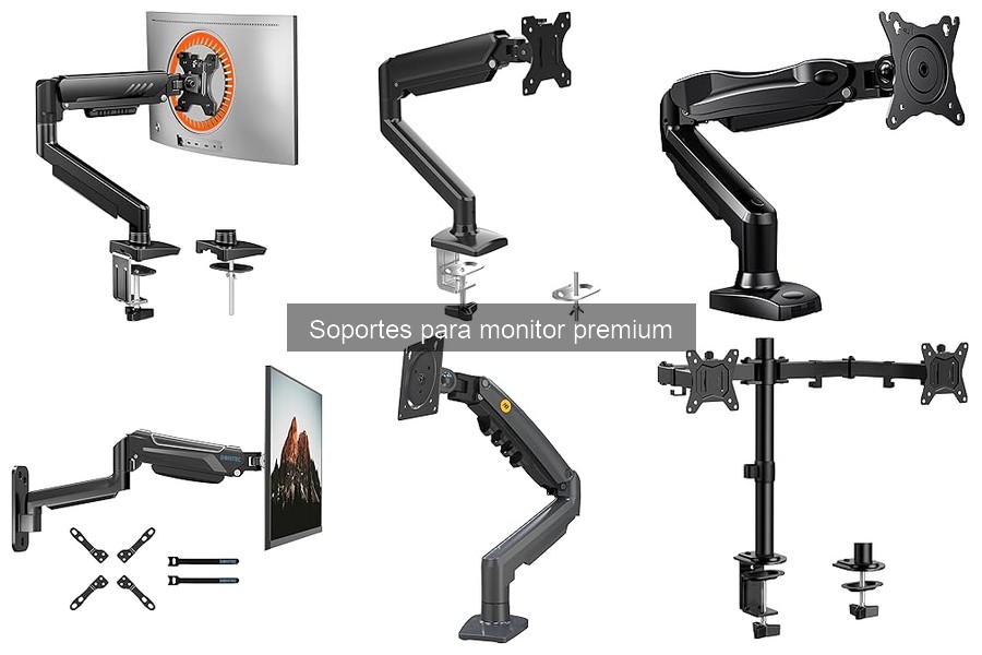 Opiniones de usuarios sobre soportes para monitor premium