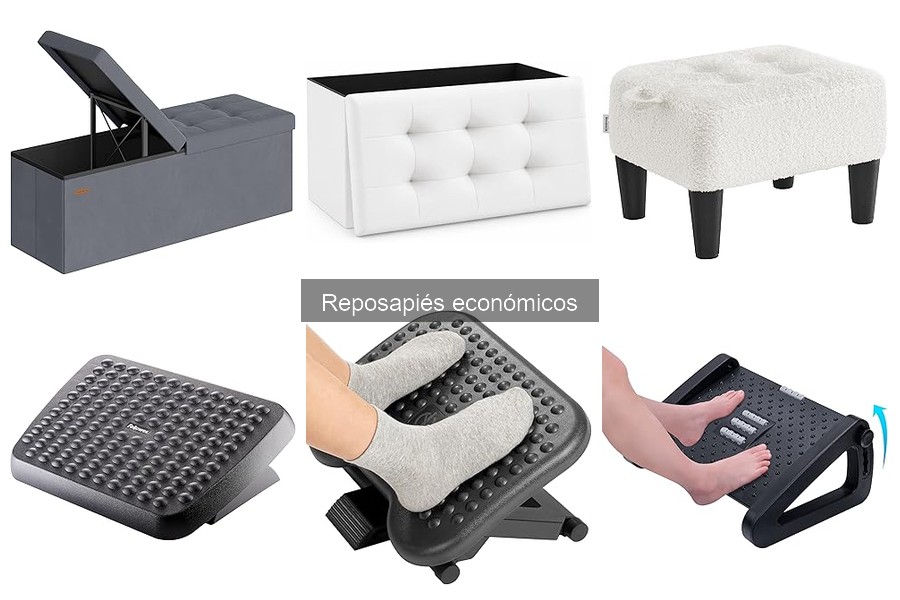 Opiniones reales de reposapiés económicos para tu oficina