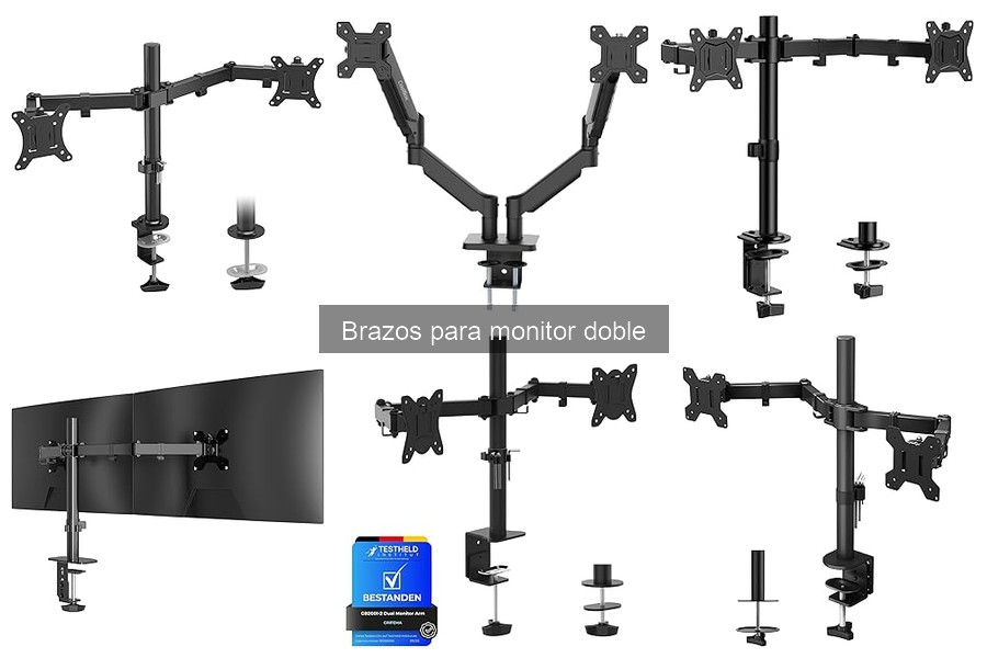 Opiniones sobre Brazos para Monitor Doble: ¿Cuál Elegir?