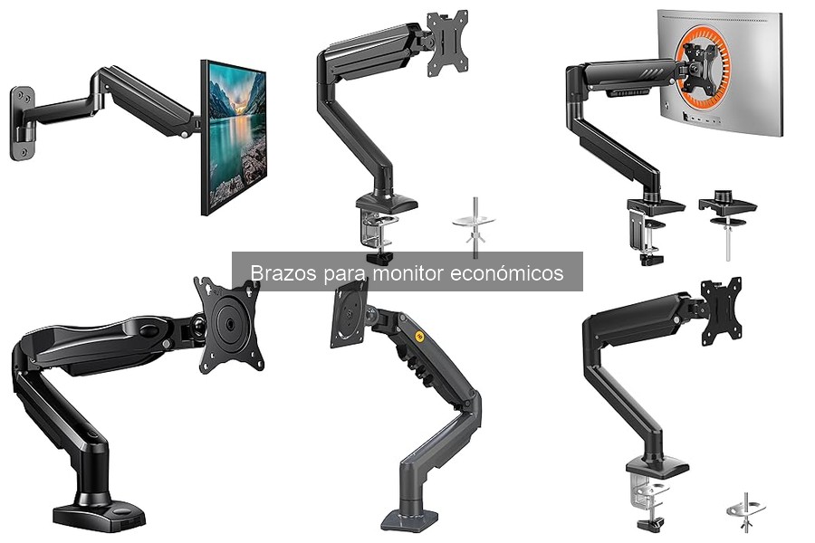 Opiniones sobre brazos para monitor económicos en 2023