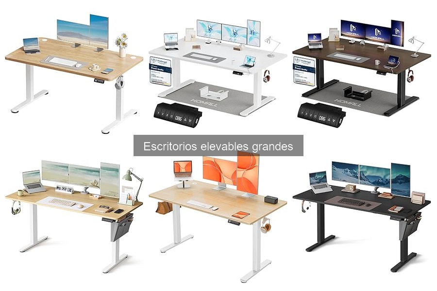 Opiniones sobre Escritorios Elevables Grandes: Experiencias Reales