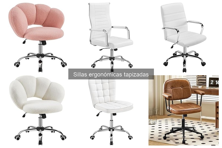 Opiniones sobre las Mejores Sillas Ergonómicas Tapizadas