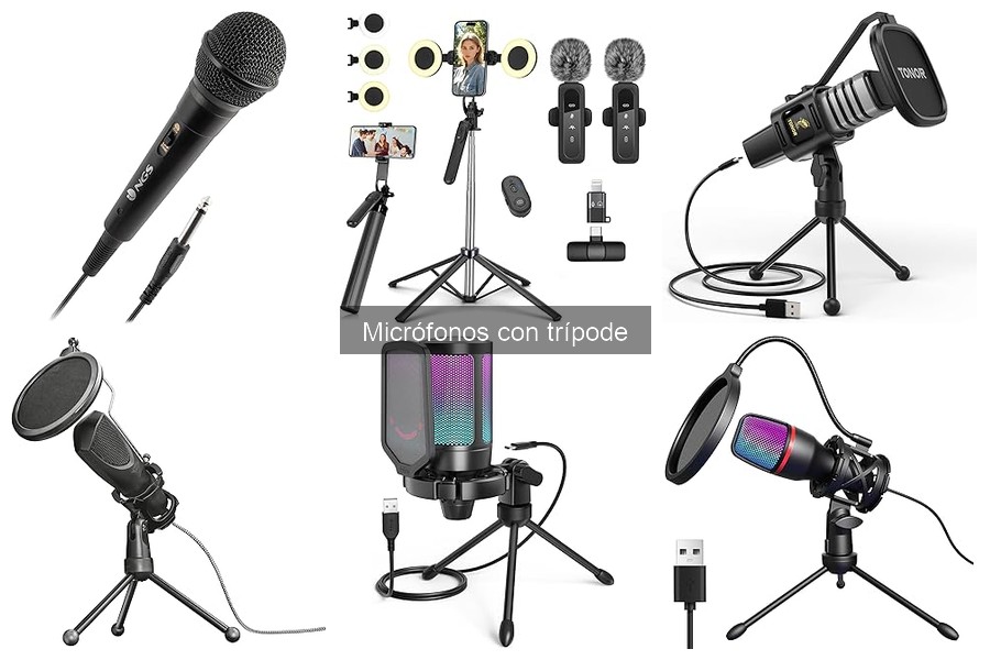 Opiniones sobre los Mejores Micrófonos con Trípode