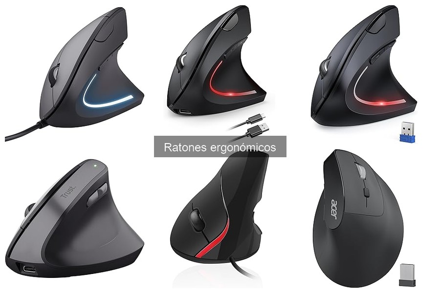 Opiniones sobre los mejores ratones ergonómicos populares