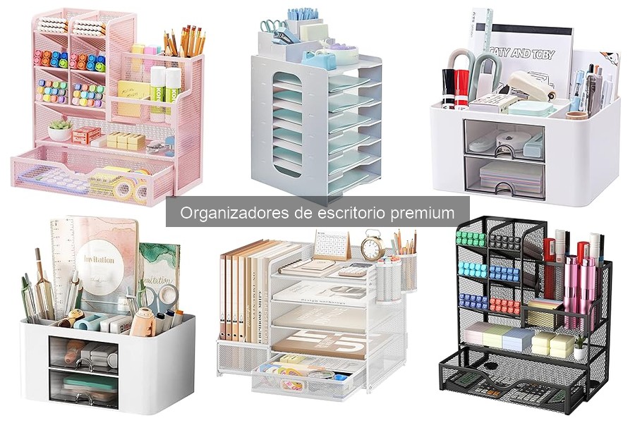 Opiniones sobre organizadores de escritorio premium: análisis y reseñas