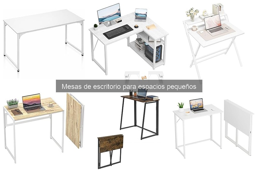 Optimiza tu espacio con mesas de escritorio compactas