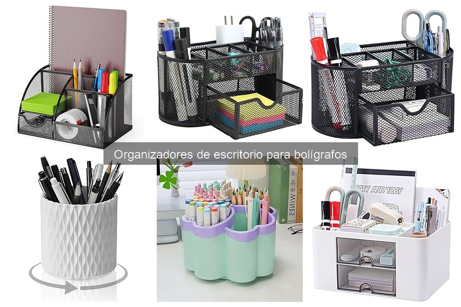 Organiza tu escritorio con un organizador para bolígrafos