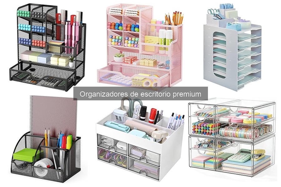 Organiza tu escritorio eficazmente con un organizador premium