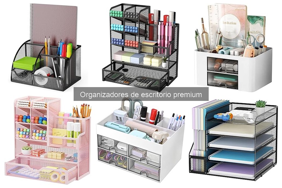 Organizador de escritorio premium vs. económico: ¿merece la pena?