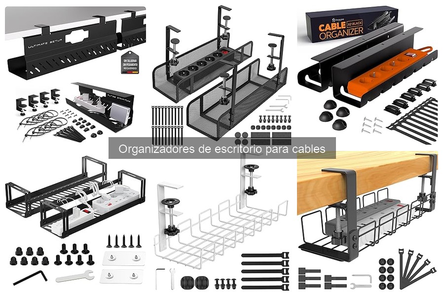 Organizadores de Cables para Escritorio: ¿Qué Son y Para Qué Sirven?
