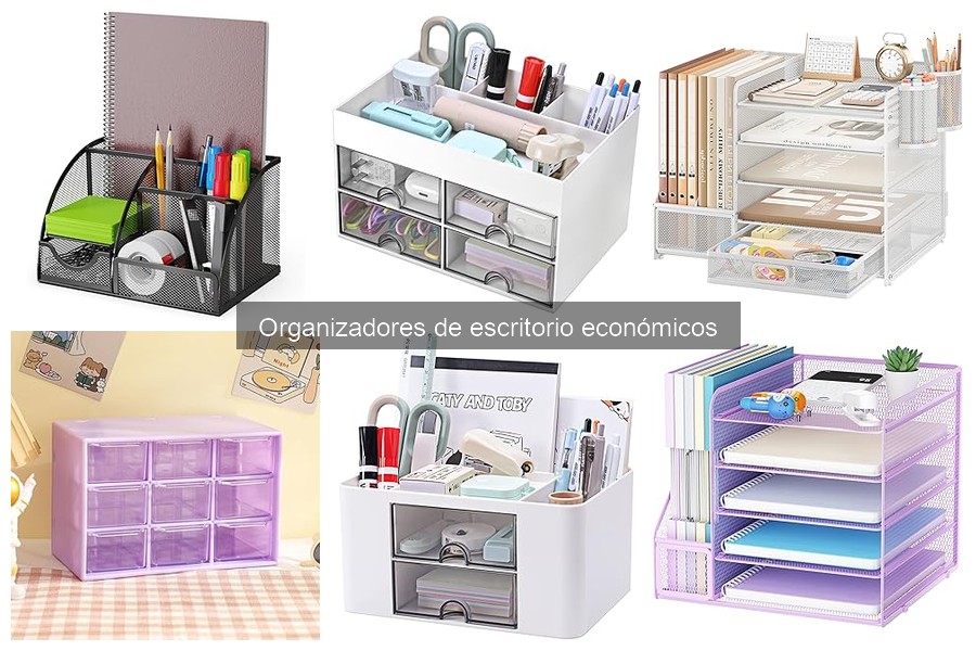 Organizadores de escritorio económicos: ¿qué son y sus beneficios?