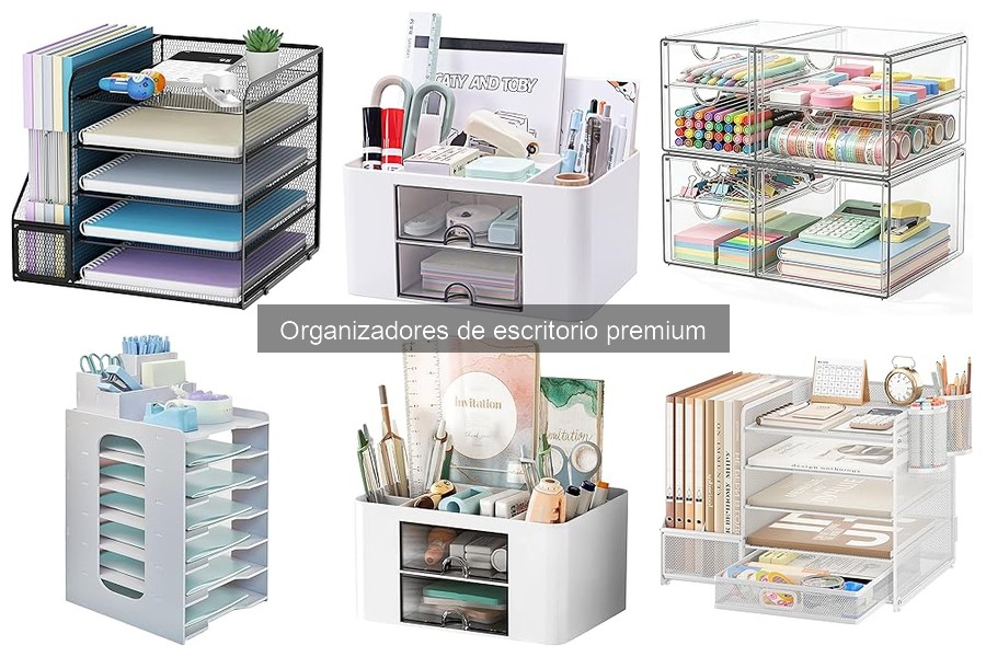 Personaliza tu organizador de escritorio premium: 5 ideas prácticas