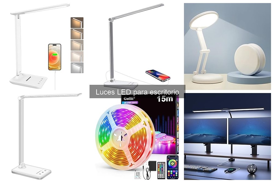 Potencia la vida útil de tus luces LED para escritorio