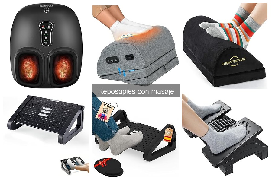 Precio promedio de reposapiés con masaje en el mercado