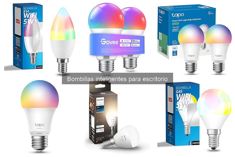 Precios de bombillas inteligentes para escritorio y dónde comprarlas