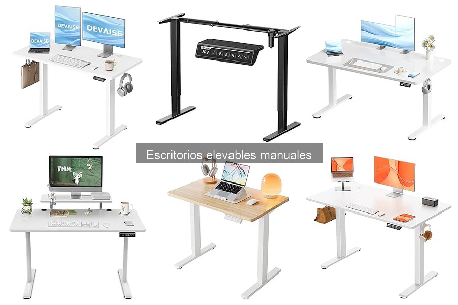 Precios de Escritorios Elevables Manuales en Amazon