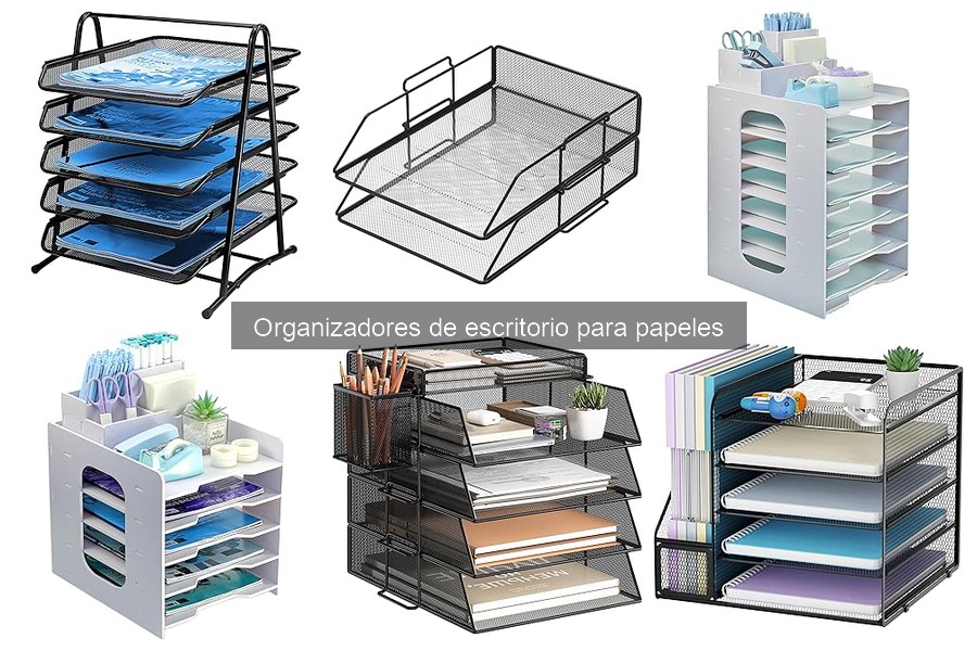 Precios de organizadores de escritorio para papeles y dónde comprarlos