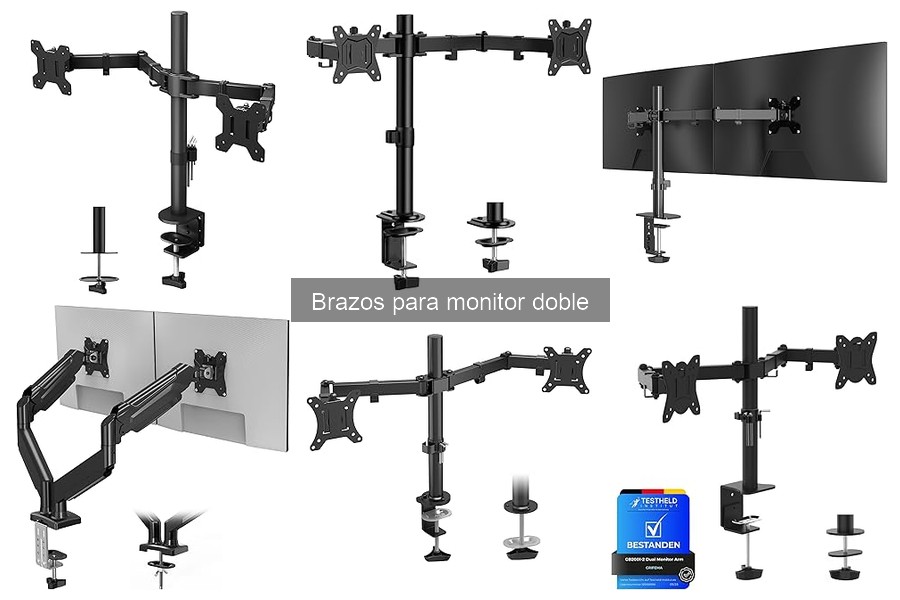 Precios Promedio de Brazos para Monitor Doble en 2023