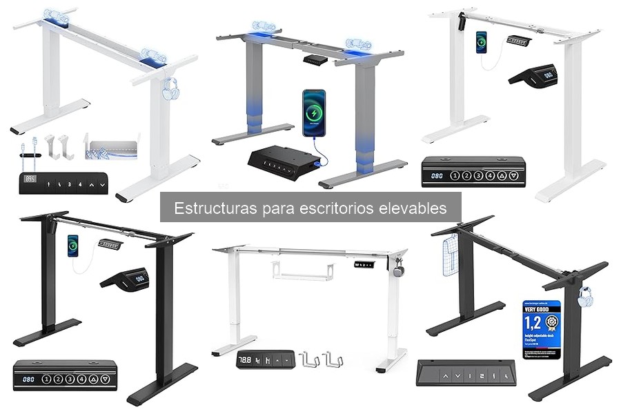 Precios promedio de estructuras para escritorios elevables