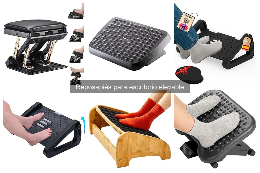 Precios promedio de reposapiés elevables en Amazon