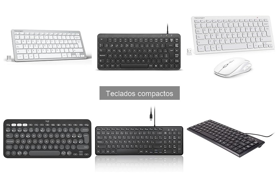 Precios promedio de teclados compactos en Amazon