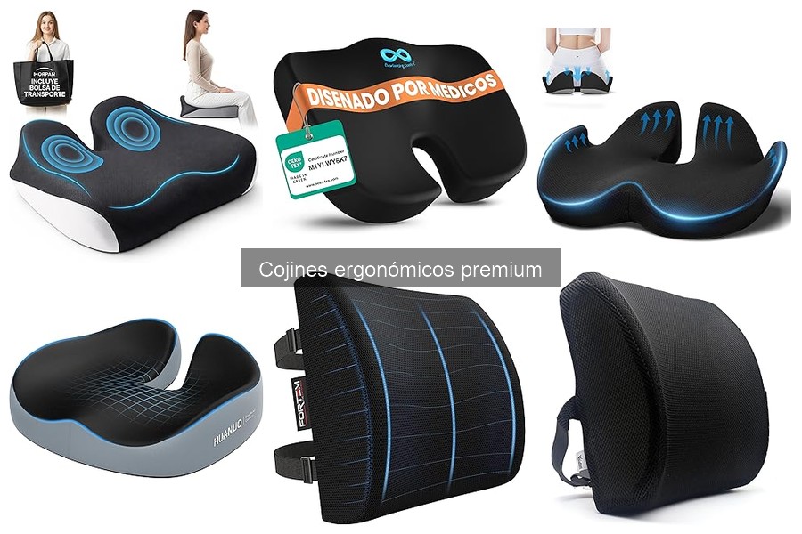 Precios y Dónde Comprar Cojines Ergonómicos Premium