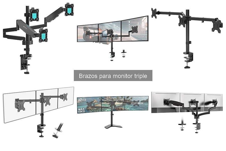 Problemas Comunes con Brazos para Monitor Triple y Soluciones