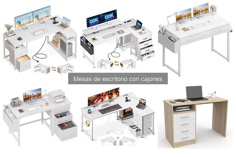 Problemas comunes con mesas de escritorio con cajones