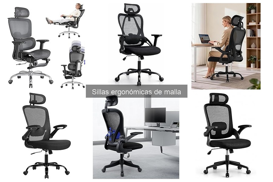 Problemas comunes con sillas de malla y soluciones efectivas