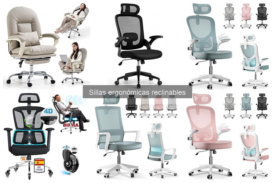 Problemas comunes con sillas ergonómicas reclinables y soluciones