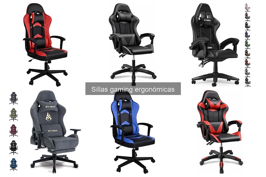 Problemas comunes con sillas gaming ergonómicas y soluciones