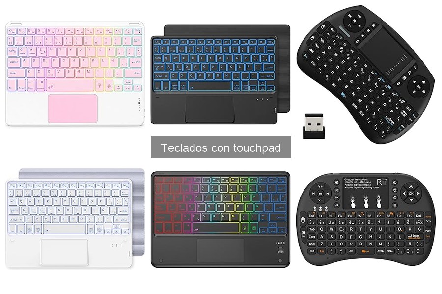 Problemas comunes con teclados con touchpad y sus soluciones