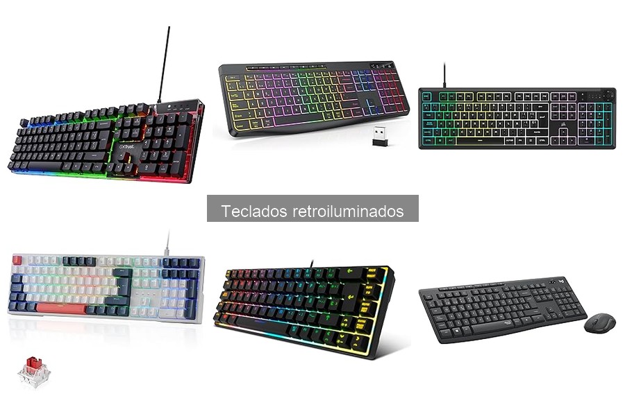 Problemas comunes con teclados retroiluminados y soluciones