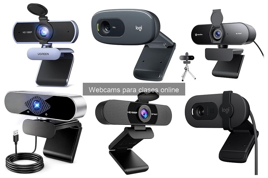 Problemas comunes con webcams en clases online y soluciones