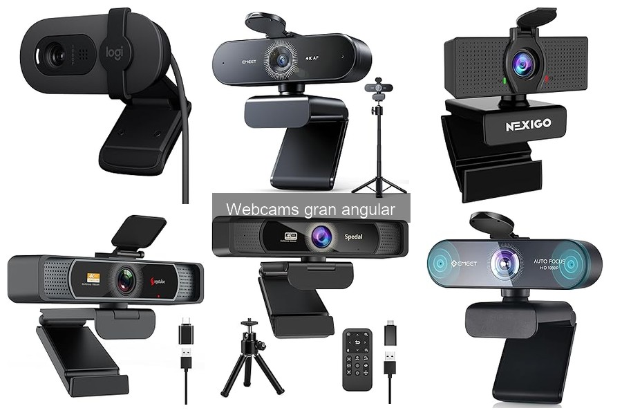 Problemas comunes con webcams gran angular y soluciones efectivas