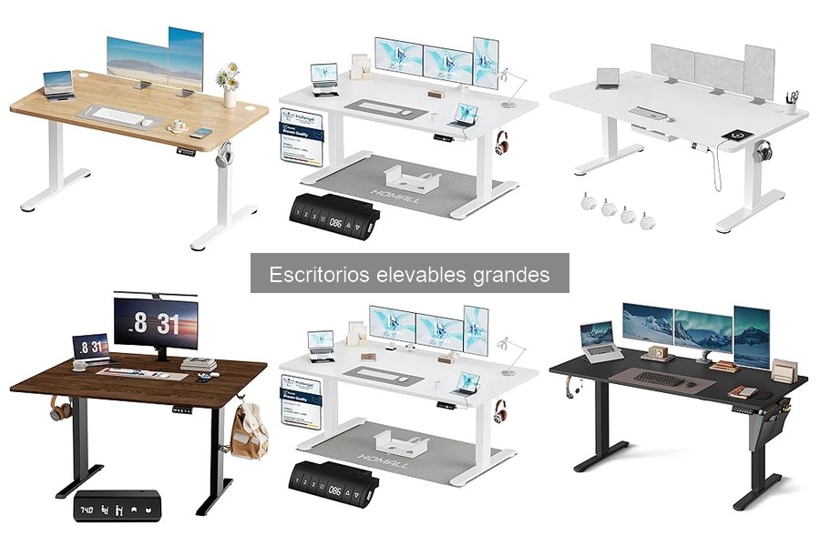Problemas comunes de escritorios elevables grandes y soluciones