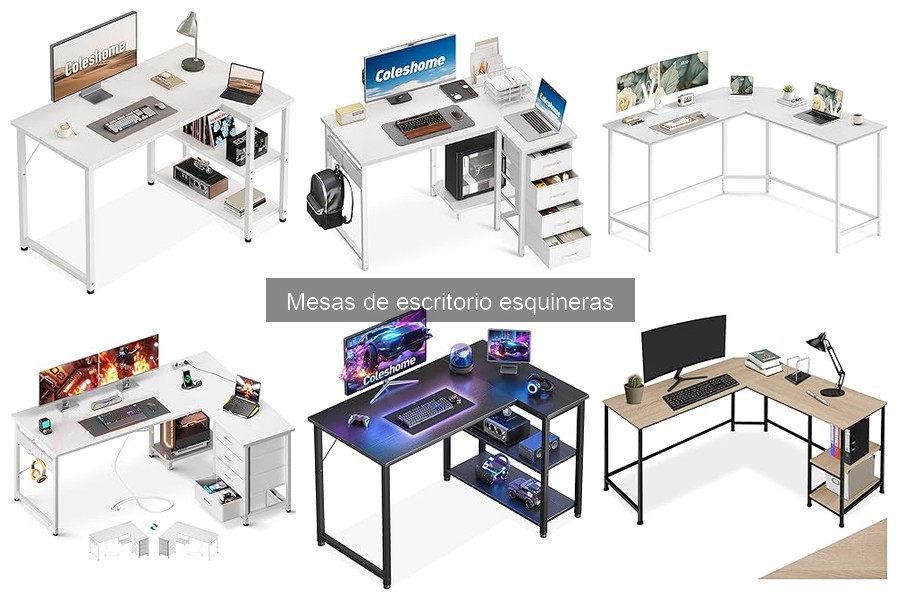 Problemas comunes de mesas de escritorio esquineras