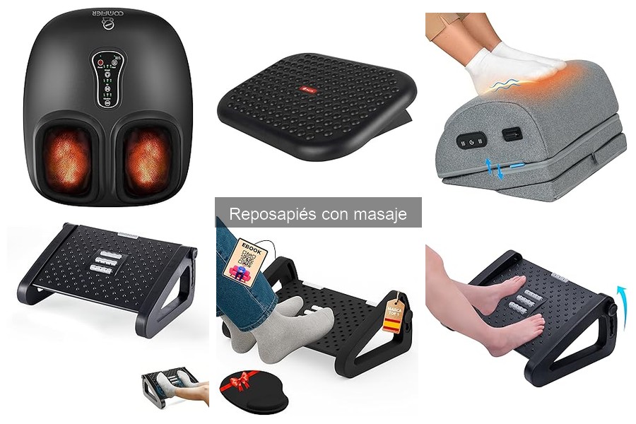 Problemas comunes y soluciones de reposapiés con masaje