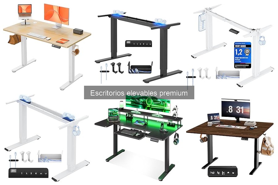 Problemas y soluciones de escritorios elevables premium