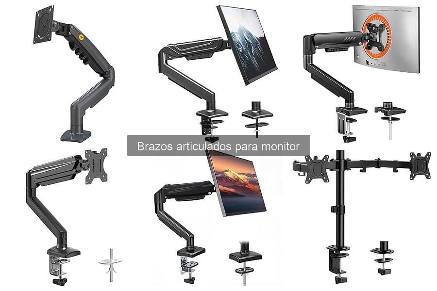 ¿Qué es un brazo articulado para monitor? Descubre sus beneficios