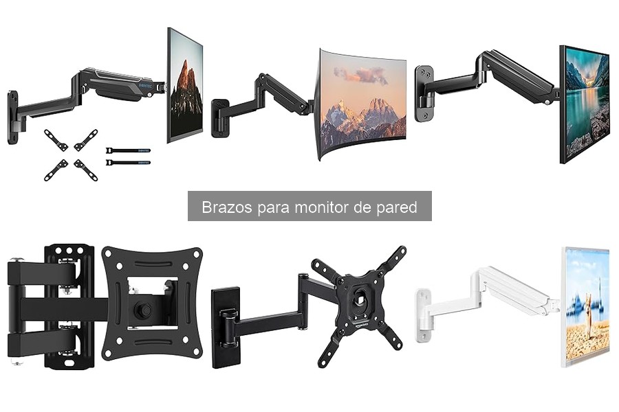 ¿Qué es un brazo para monitor de pared? Características y Función
