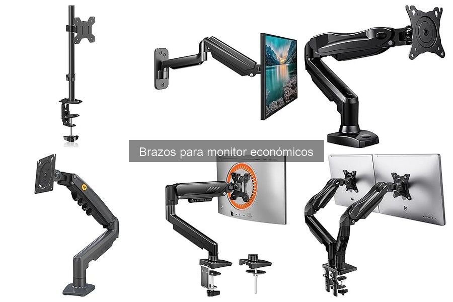 ¿Qué es un brazo para monitor y cómo mejora la ergonomía?