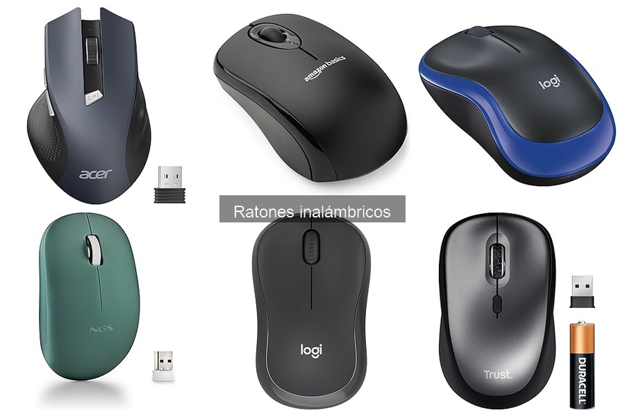 ¿Qué es un ratón inalámbrico y cómo funciona?