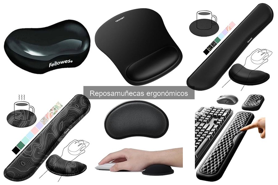 ¿Qué es un reposamuñecas ergonómico? Beneficios y características