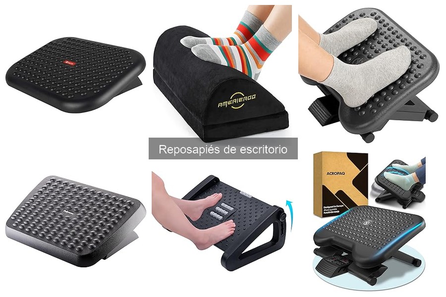 ¿Qué es un reposapiés de escritorio? Beneficios y funciones