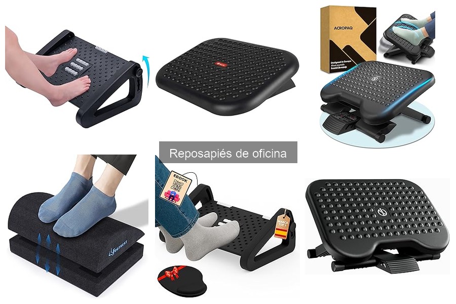 ¿Qué es un reposapiés de oficina? Beneficios y características