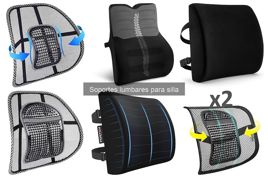 ¿Qué es un soporte lumbar para silla? Beneficios y diseño