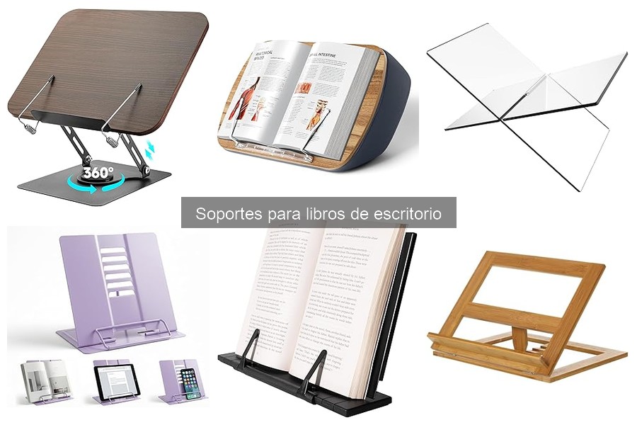 ¿Qué es un soporte para libros de escritorio y sus beneficios?