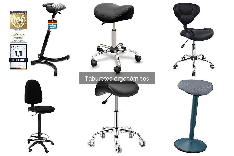 ¿Qué es un taburete ergonómico? Características y beneficios